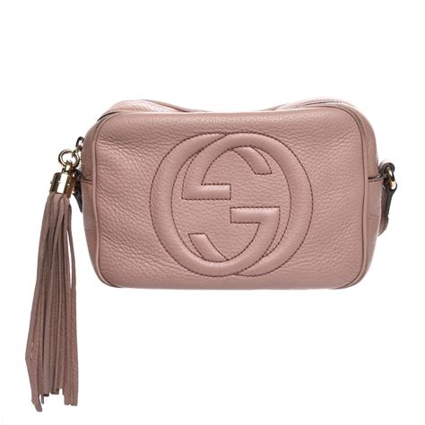 gucci disco bag pale pink|cheapest gucci soho bag.